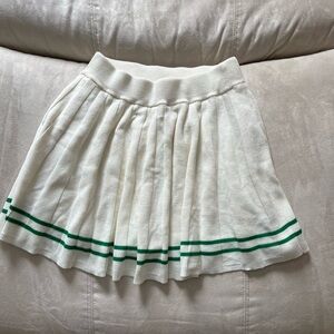 Knit Pleated Tennis Skort